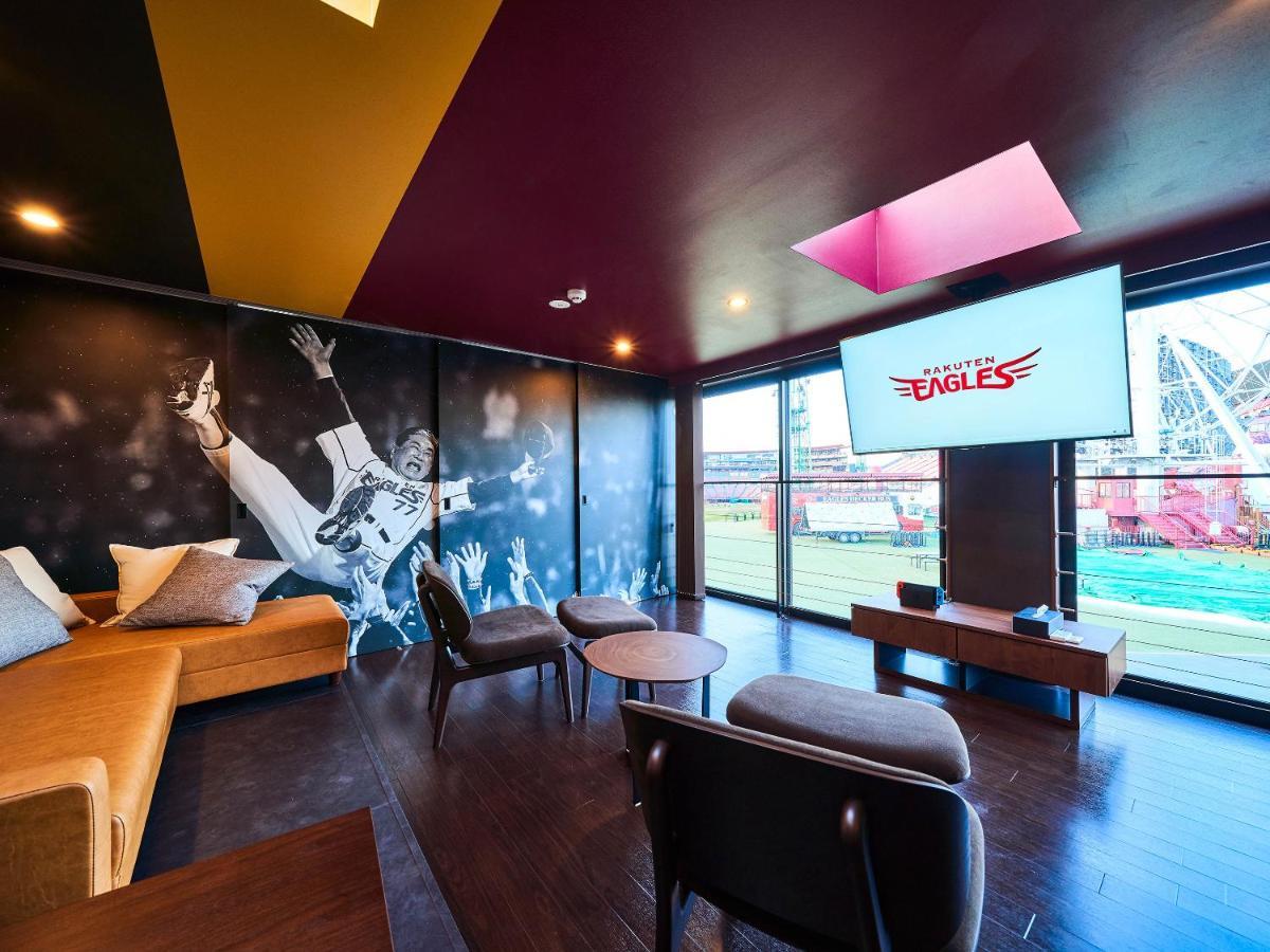 Rakuten Stay X Eagles 202 With Roof Balcony เซนได ภายนอก รูปภาพ