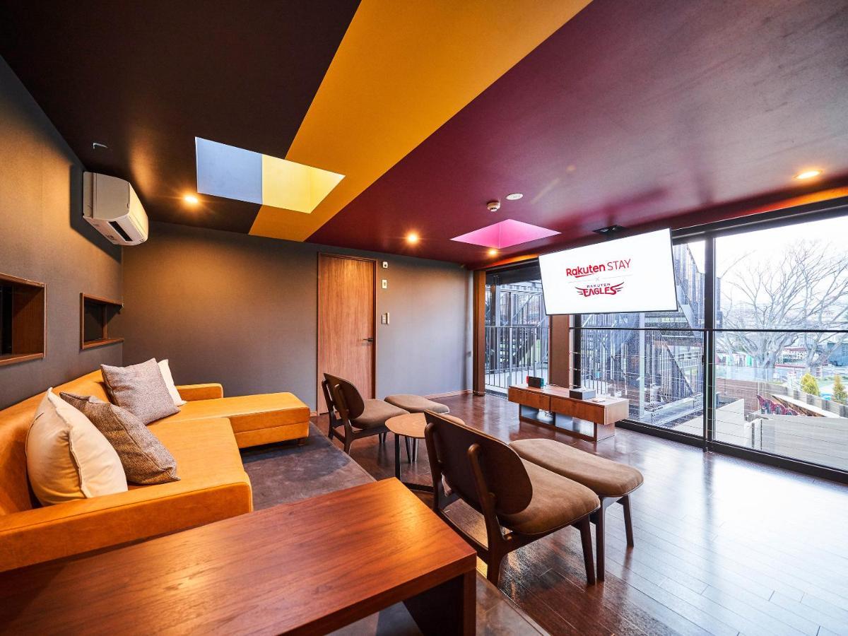 Rakuten Stay X Eagles 202 With Roof Balcony เซนได ภายนอก รูปภาพ