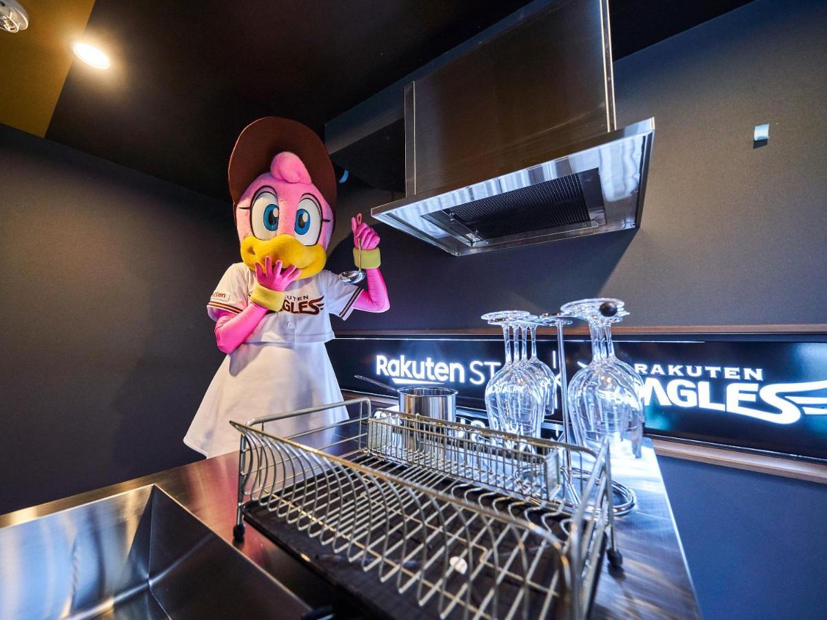Rakuten Stay X Eagles 202 With Roof Balcony เซนได ภายนอก รูปภาพ
