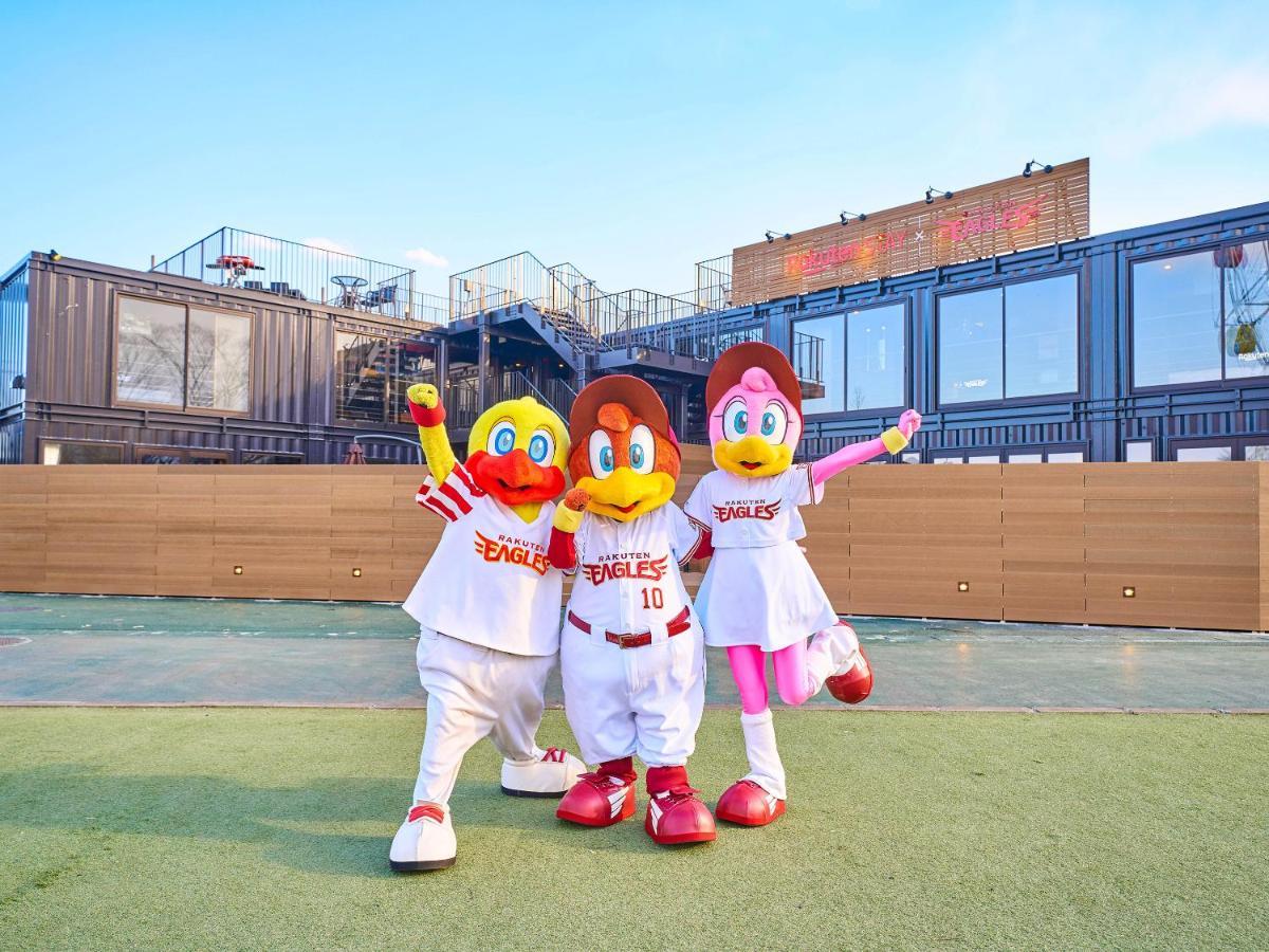 Rakuten Stay X Eagles 202 With Roof Balcony เซนได ภายนอก รูปภาพ