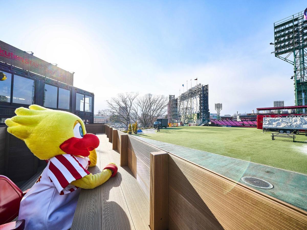 Rakuten Stay X Eagles 202 With Roof Balcony เซนได ภายนอก รูปภาพ